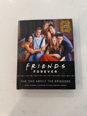 FRIENDS Forever Hardcover Coffee Table Book - Black with Multi-Color Accents